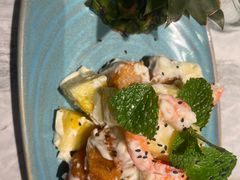 菠萝油条虾-志明眷村·台式融合菜·宵夜