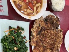 -北京龙庆四季香农家饭庄·灶台鱼·碳烤虹鳟鱼(龙庆峡店)