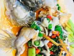 青花椒蒸笋壳鱼-猪肉婆私房菜(容桂总店)