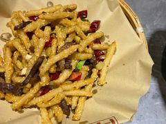 干煸牛肉藕丝-肖记公安牛肉鱼杂馆·省级非物质文化遗产(江汉路直营店)