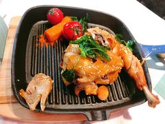 花开果香烤鸡-蜜桃花开·中西融合菜E&W(南长街店)