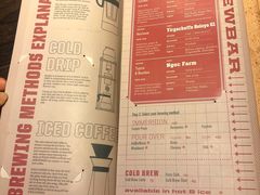 菜单-The Workshop Coffee