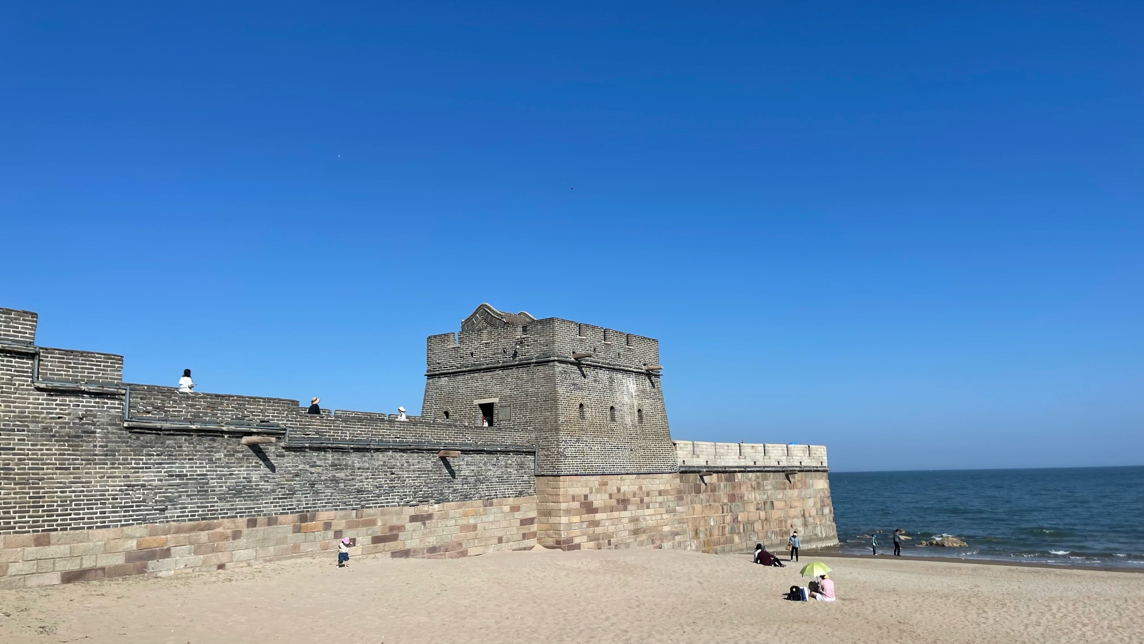 长城入海口老龙头,天下第一关山海关