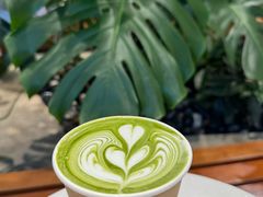 抹茶拿铁-% Arabica阿拉比卡咖啡(万象天地店)