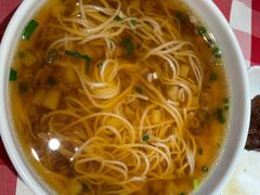 羊肉汤空心挂面-西贝(吴江路湟普汇店)