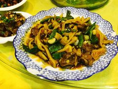 排骨扁豆粘卷子-珍巷福地四合院菜馆(复兴门店)