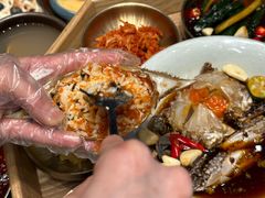 -草家酱蟹炭火烤肉店(珲春南路一店)