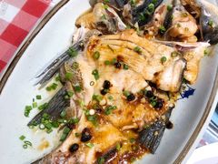 豆豉蒸鱼骨-龙桥私厨·姜花菊花过桥鱼·顺德菜(容桂店)