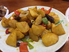 炸土豆块-清真·益鑫羊肉手抓馆(花园北街店)