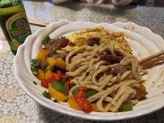 彩椒牛肉清拌面-文三里屯面馆(三里屯店)