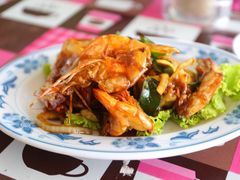 干香炒虾-兴旺海鲜砂煲王