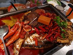 -探鱼·鲜青椒爽麻烤鱼(北京路天河城店)