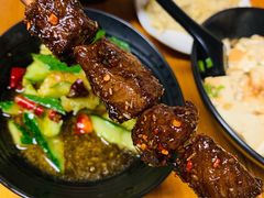 招牌烤牛肉串-炒豆合作社(东四总店)