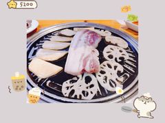 厚切五花肉-唯成•韩国炭火烤肉 유성고기