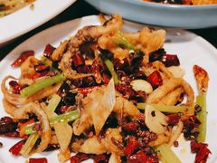 干煸鱿鱼须-陈傻子餐厅(世纪都会店)