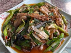 青蒜回锅肉-良泉足疗