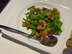 基围虾炒芹菜-赵记老铺(市府恒隆广场店)