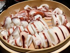 竹笼蒸鲜鱿-乔街深夜食堂·台州菜·高压锅生蚝(杭州总店)