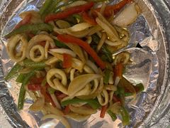 铁板鱿鱼-花麦地溪边小厨(天台国清寺入口店)