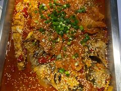 韩式酸辣口味清江鱼-鱼酷活鱼烤鱼(昆明路店)