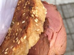 烧饼夹牛肉-农园餐厅(北京大学店)
