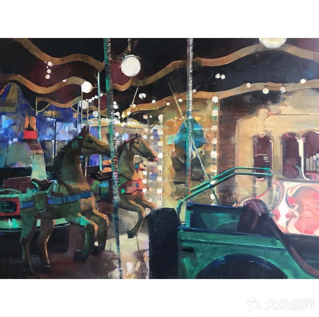 中国美院学生油画、壁画作品