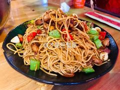 爆辣小公鸡炒面-望京一号·重庆江湖菜(工体店)