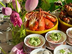 -七的湖·晚芳亭·阳澄湖农家菜·大闸蟹(莲花岛店)