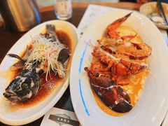 油泼黑头鱼-上桥水产·海鲜餐厅(五四广场店)