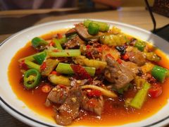 肝腰合炒-肖四女乐山跷脚牛肉(世博源店)
