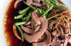 Water Bamboo and Pig Kidney Stir-fry