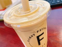 黑糖栗子珍珠拿铁-Fridi Patisserie Cafe