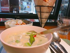 中部绿咖喱鸡肉-帕蓝·暹罗料理(曲阳店)