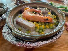 四拼虾-崖口煲仔饭