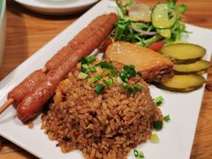 巴伐利亚香肠配啤酒屋炒饭-宝莱纳啤酒花园餐厅PAULANER BRAUHAUS Nanjing(广州路店)