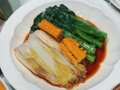 清炒菜心-大鸭梨烤鸭(望京店)