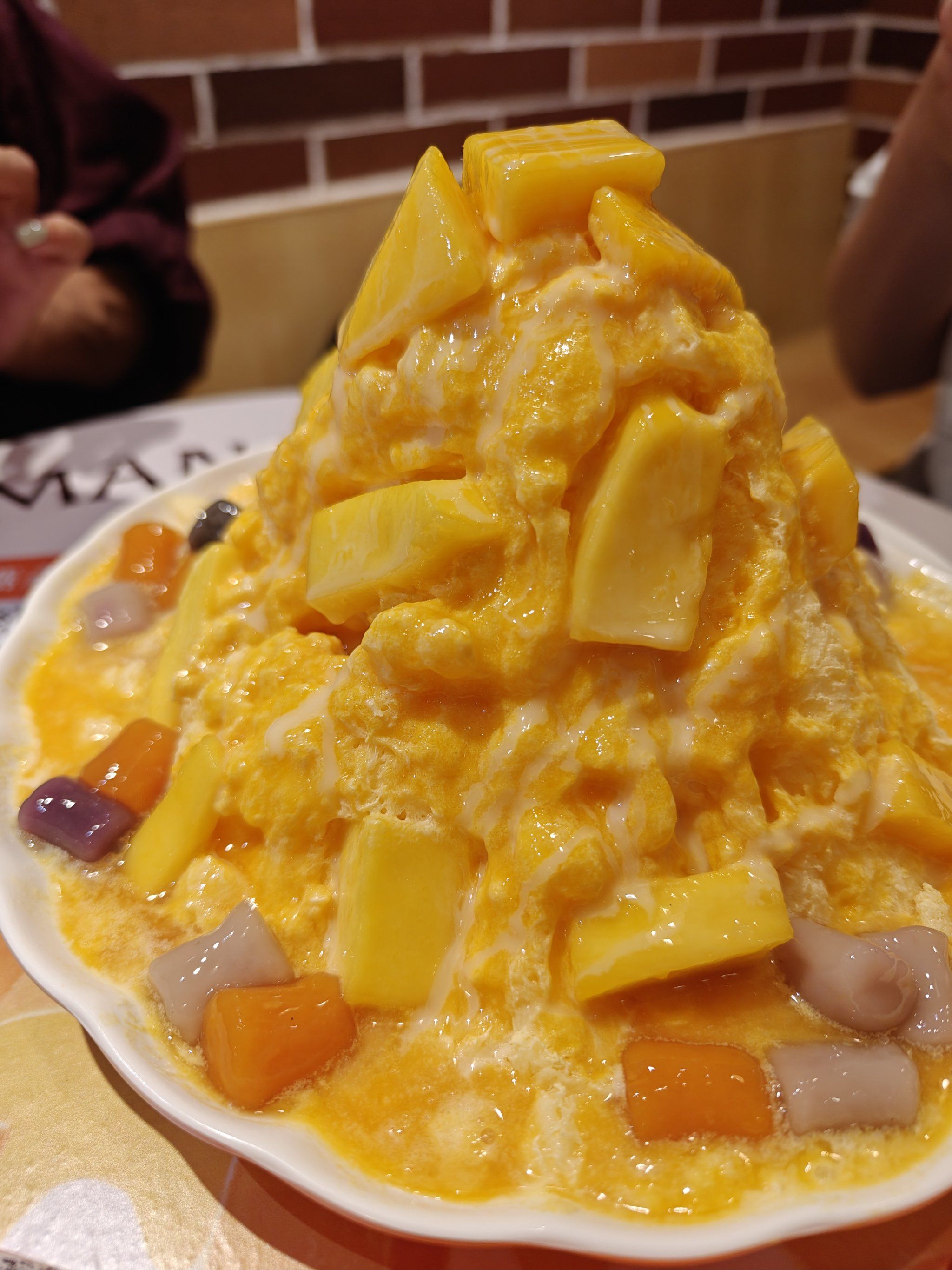 从小吃到大的芒果绵绵冰