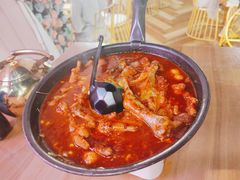 招牌辣鸡爪煲-HOTISLAND海鸡岛·韩国料理(江南西店)