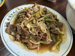 葱爆羊肉-清真永恒华威肉饼(潘家园店)