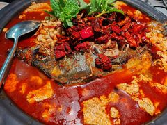 -探鱼·鲜青椒爽麻烤鱼(苏宁广场店)