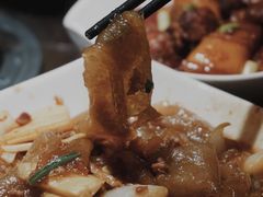 农家自制土粉皮-天台徐家小吃