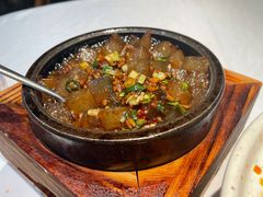 石锅凉粉炒米-汉唐宴长安食府