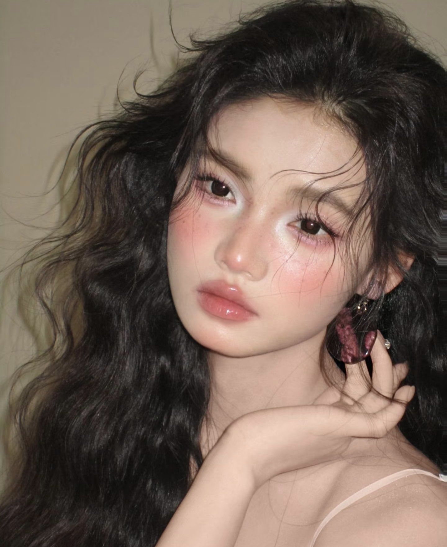 氛围感干枯玫瑰妆