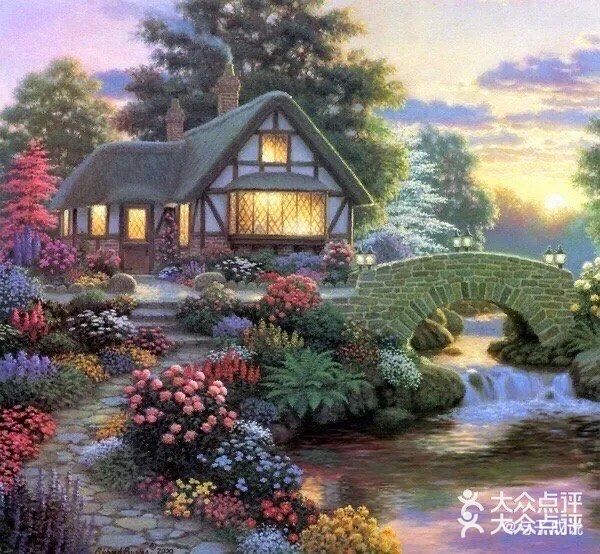 梦幻的小木屋