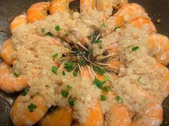 铁板鲜明虾-小厨娘淮扬菜(六合欢乐港店)