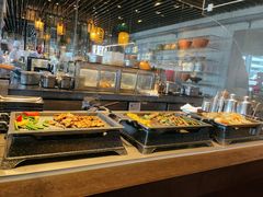 自助取餐区-广州富力君悦大酒店·凯菲厅