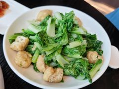 白灼广东菜心-柒园·三十年创意杭帮菜(龙湖滨江天街店)