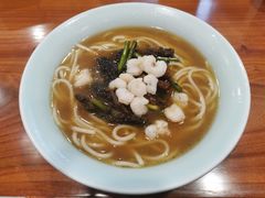 镇店之宝虾爆鳝面-奎元馆.百年奎元.非遗传承(西湖边的解放路店)
