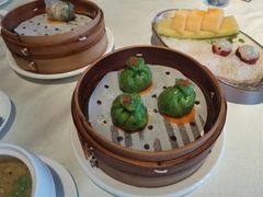 蟹肉菠菜鲜虾饺-皇朝会.经典传统粤菜(外滩店)