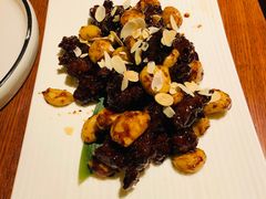黑蒜子牛肉粒-陆壹捌餐厅(五大道店)